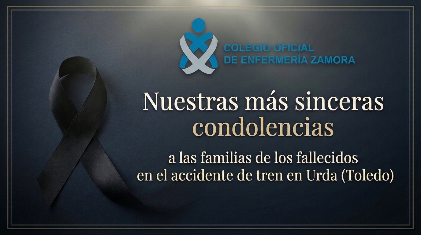 Condolencias Colegio Oficial de Enfermería de Zamora